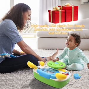 اسباب بازی آموزشی فرمان کودک Fisca Toddler Steering Wheel مدل 1712B -اسباب بازی